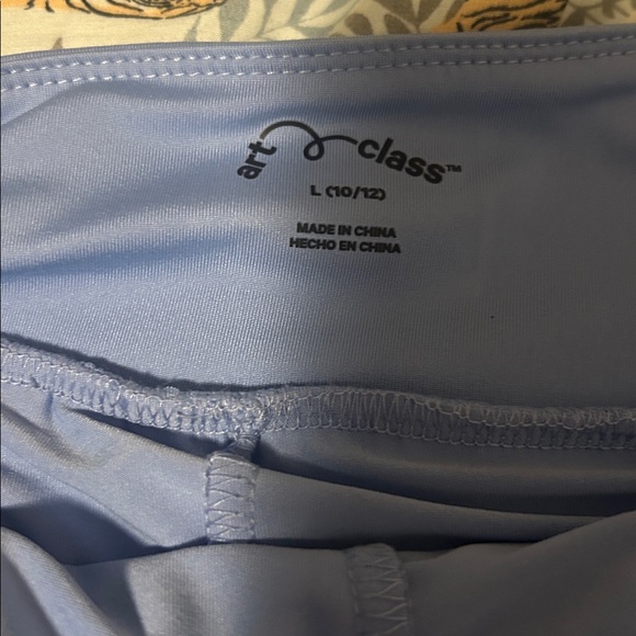 Art Class Light Blue Pleated Skater Skort - Large - Picture 2 of 3